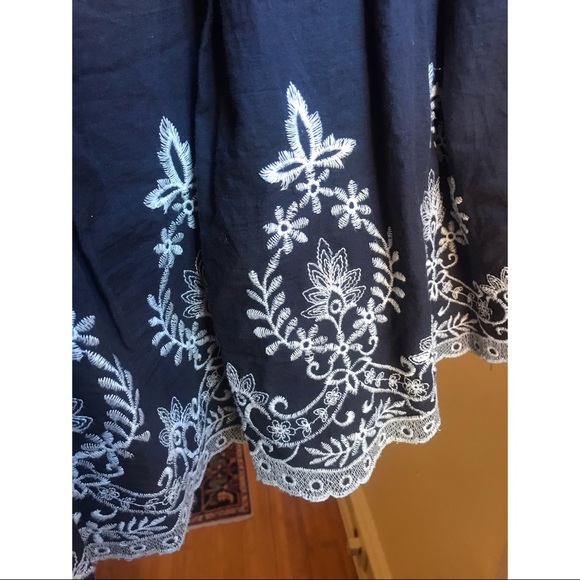 Navy Blue Sundress - Picture 2 of 4